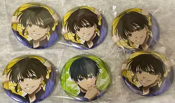 블루 록 훼미리마트 캔뱃지 6점 호우라 & 이사기 세트