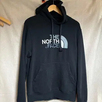 THE NORTH FACE 블랙 후드티 S/P 남성용