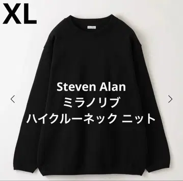 스티븐 알란 하이 크루넥 니트 맨투맨 애로우즈 OVY