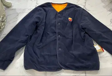 골든 아치 패턴 리버서블 블루종