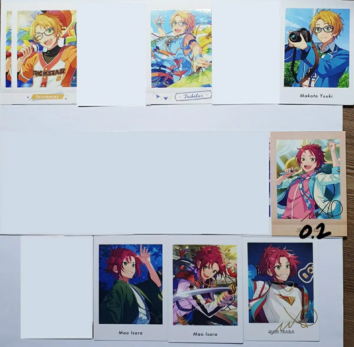 Ensemble Stars! PASHa! PASHArts Yuuki Makoto Isara Mao 2nd Edition 5th Edition Private Action Memories