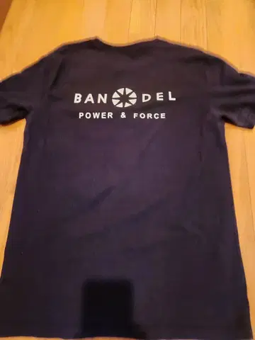 BANDEL 네이비 T셔츠 POWER & FORCE
