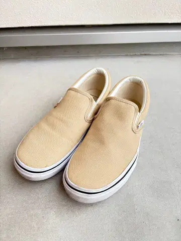 반스 스니커즈 베이지