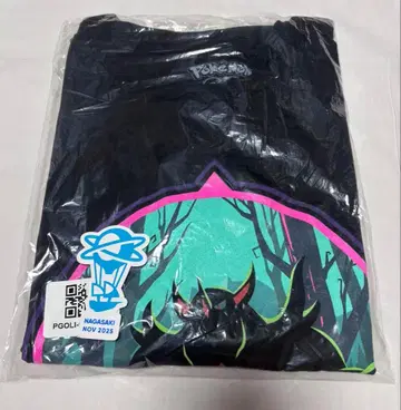 와일드 에리어 나가사키 한정판 그래픽 T셔츠 블랙 새상품-XL