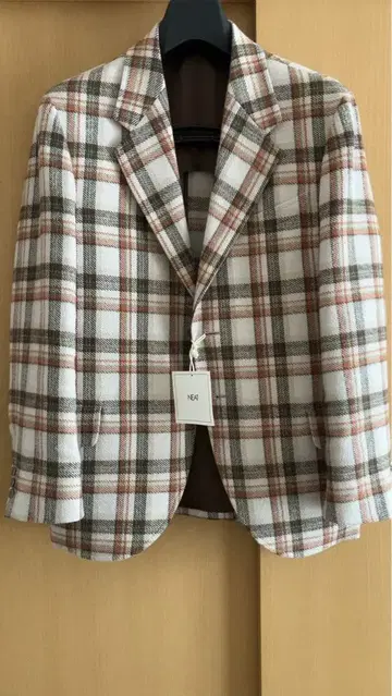 NEAT 25AW 넬 체크 싱글 자켓