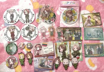 헤타리아 리투아니아 폴란드 아크릴 키링 배지 카드류 세트