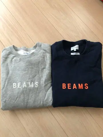 BEAMS 트레이너 2종 세트 S 사이즈