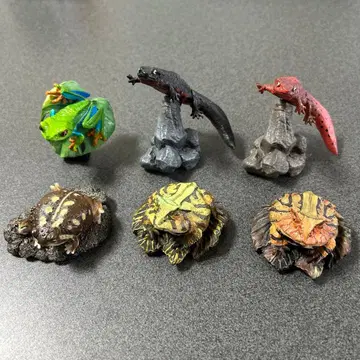 생물대도감 미니 컬렉션 양서류 02 컴플리트