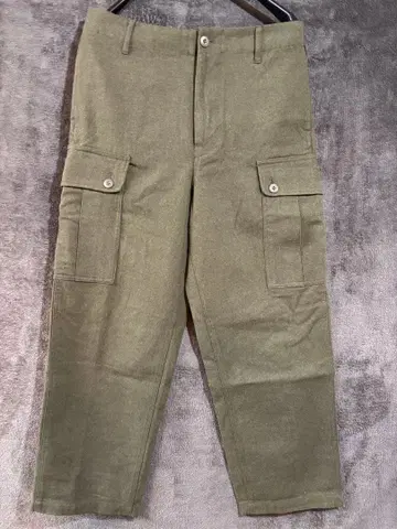 니코앤드 울 카고 팬츠 바이커 아메카지