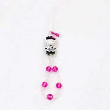 산리오 키티 치바 롯데 마린즈 지역 한정 스트랩 레어