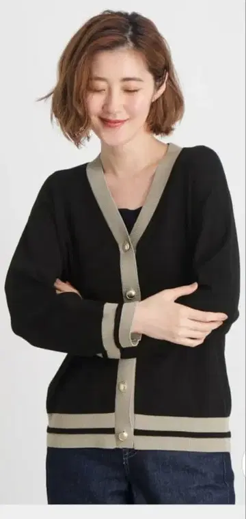 그로브 니트 가디건 오파크 클립 이카 슈라루 허니즈