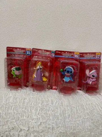 디즈니 오너먼트 스티치 엔젤 마이크 라푼젤