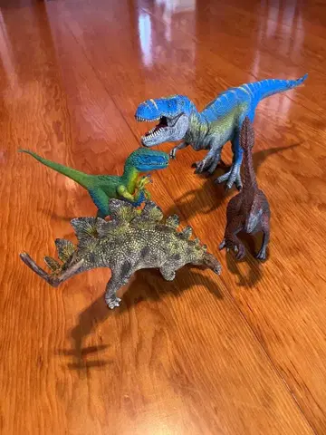공룡 피규어 세트 4개