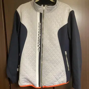 DECEMBERMAY 남성용 더블 레이어 블루종 사이즈 XL