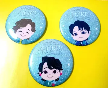 Mrs. GREEN APPLE 피요르드 가챠 캔뱃지 3개 세트