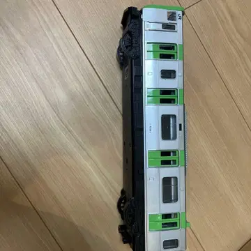 E233계 철도 모형 실버/그린 1량