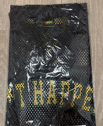 WANIMA football 셔츠 블랙 미개봉 새상품 L/XL