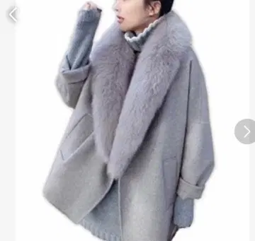 새상품 라브티아라 LOVETIARA 그레이 코트 체스터 코트