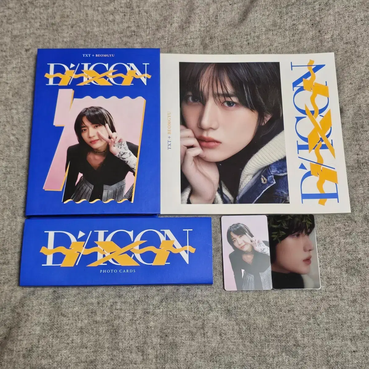 WTS TXT Yeonjun Beomgyu Dispatch Dicon 1st + 2nd Limited Photobook.