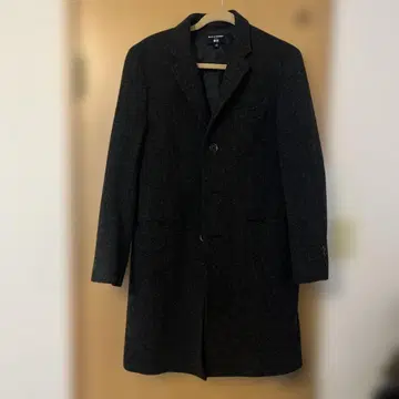 INES DE LA FRESSANGE 체스터 코트 M 다크 그레이