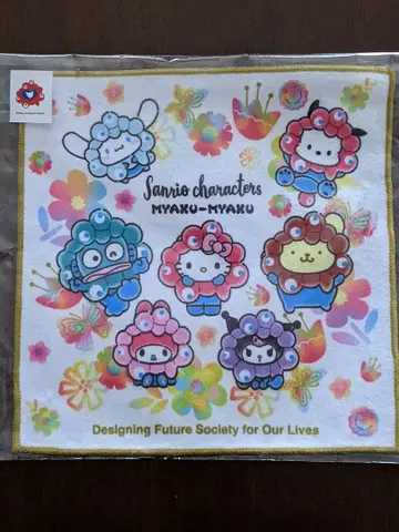 오사카 간사이 만박 EXPO2025 미야쿠미야쿠 산리오 미니 타월
