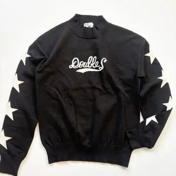 최근 더블 스탠다드 클로징 하이넥 스웨터 별 스타 38