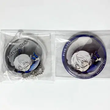 블루 록 하피쿠로 데포르메 아크릴 스탠드 참 캔뱃지 나기 세이시로