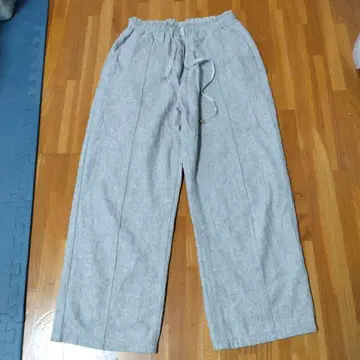 개럴개런트 그레이 캐주얼 팬츠 가을/겨울 프리 사이즈 울