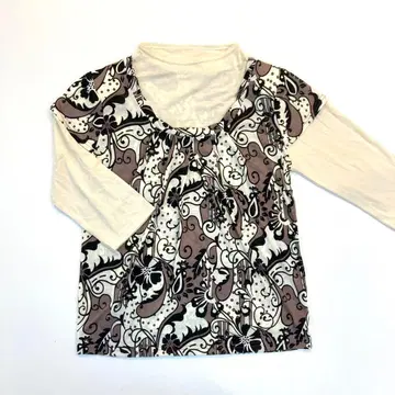 미사용 새상품 티셔츠 긴팔 여성용