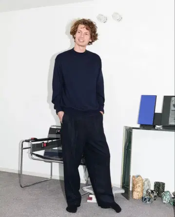 A.presse for everyone cashmere trousers
