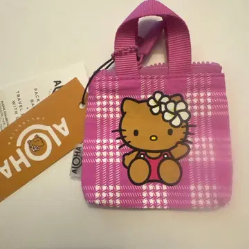 ALOHACOLLECTION 아로하 컬렉션 키티 파우치 파라카 핑크