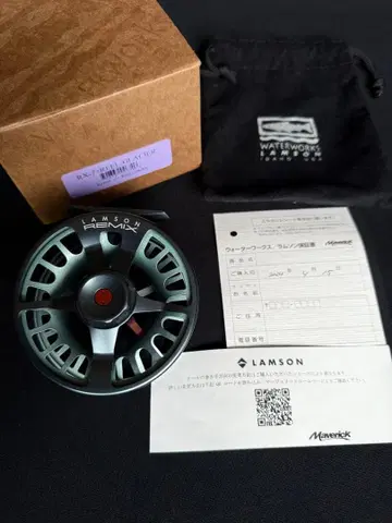 LAMSON REMIX -7+ 플라이 릴 glacier 미사용 새상품