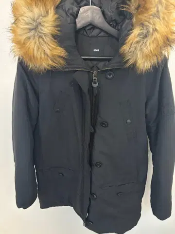 RCWB (로데오 크라운) 퍼 후디드 코트 M 사이즈