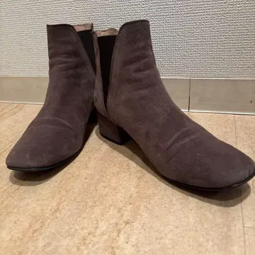 corso roma 9 스웨이드 부츠 모카