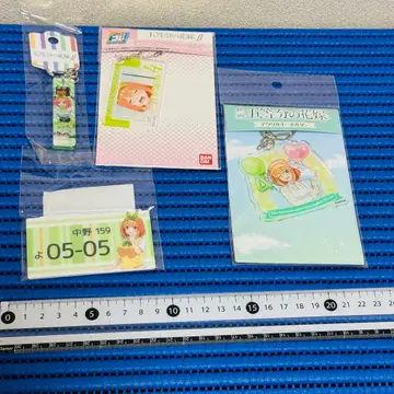 5등분의 신부 아크릴 키링 아크릴 플레이트 마그넷 세트 z