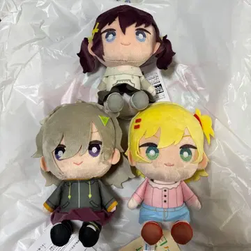 날마다 지나가도 밥은 맛있다 히비메시 봉제 인형 전종 세트