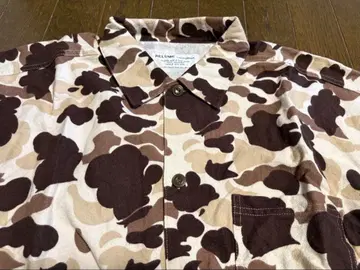 새상품급 저널 스탠다드 코튼 면 플란넬 셔츠 카모 무늬 L