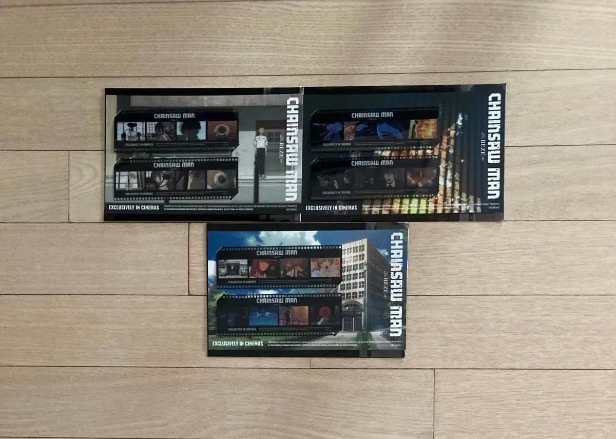 Chainsaw Man / Film Set / Cafe / Fireworks Poster / Pet Standee