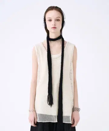 seyto 사이즈 1 / 메쉬 레이어드 탱크탑