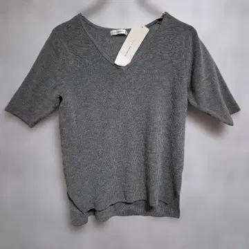 a.V.V standard 리브 니트 반팔