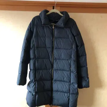 DUVETICA 네이비 롱 다운 자켓 42