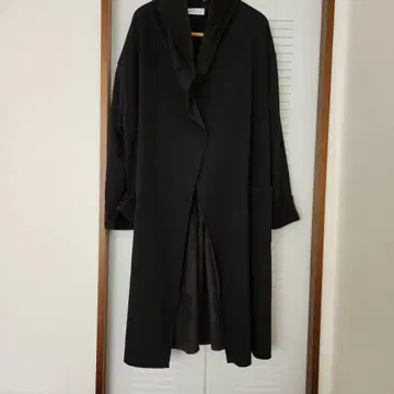 미사용품 메독 스콧 클럽 롱 코트 속기모