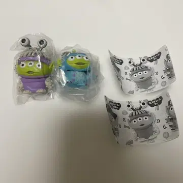 2개 세트 코스튬 에이리언 플라플라 마스코트 토이 스토리