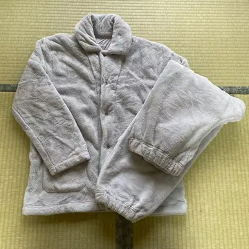 MUJI 착용 담요 파자마 남성용 그레이 M 새상품