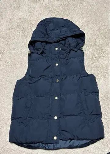 studio CLIP my STANDARD 다운 베스트 네이비