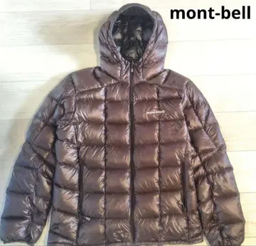 [ 레어 ] mont-bell 브라운 다운 자켓