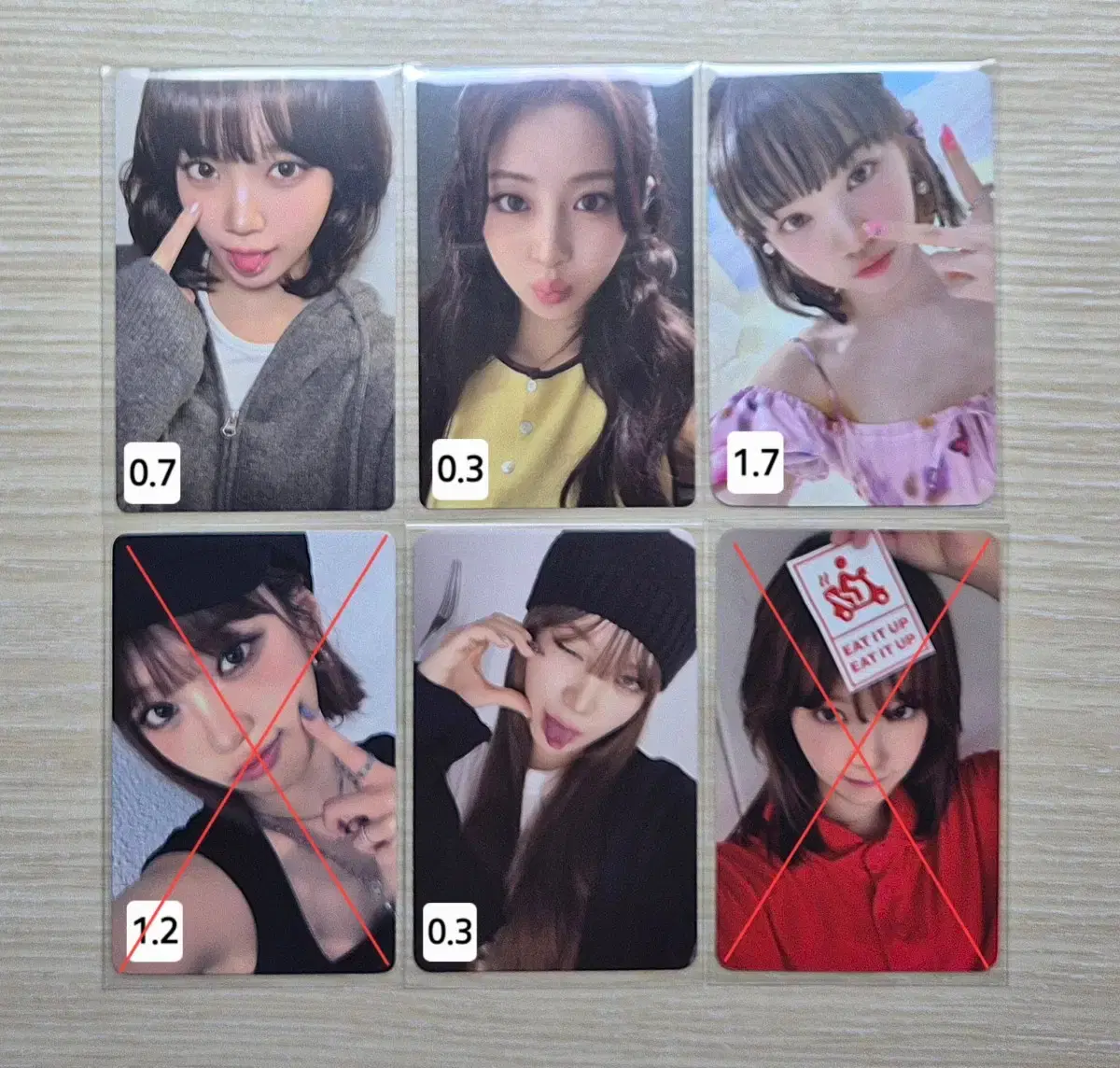 Le Sserafim poca wts Kim Chaewon Sakura Huh Yunjin Kazuha Hong Eunchae