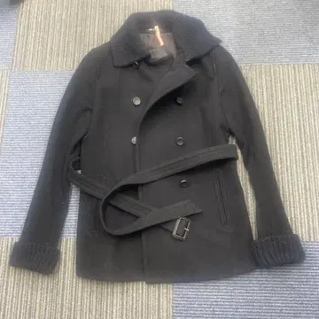 COMME CA DU MODE 블랙 피코트 사이즈 9