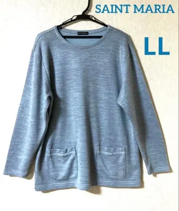 SAINT MARIA 새상품급 긴팔 니트 스웨터 튜닉 LL