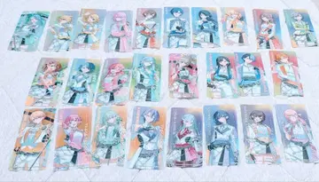 프로세카 감사제 애니메이트 혜택 클리어 책갈피 세트